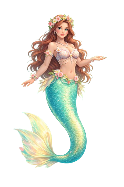 Spring Mermaid Left